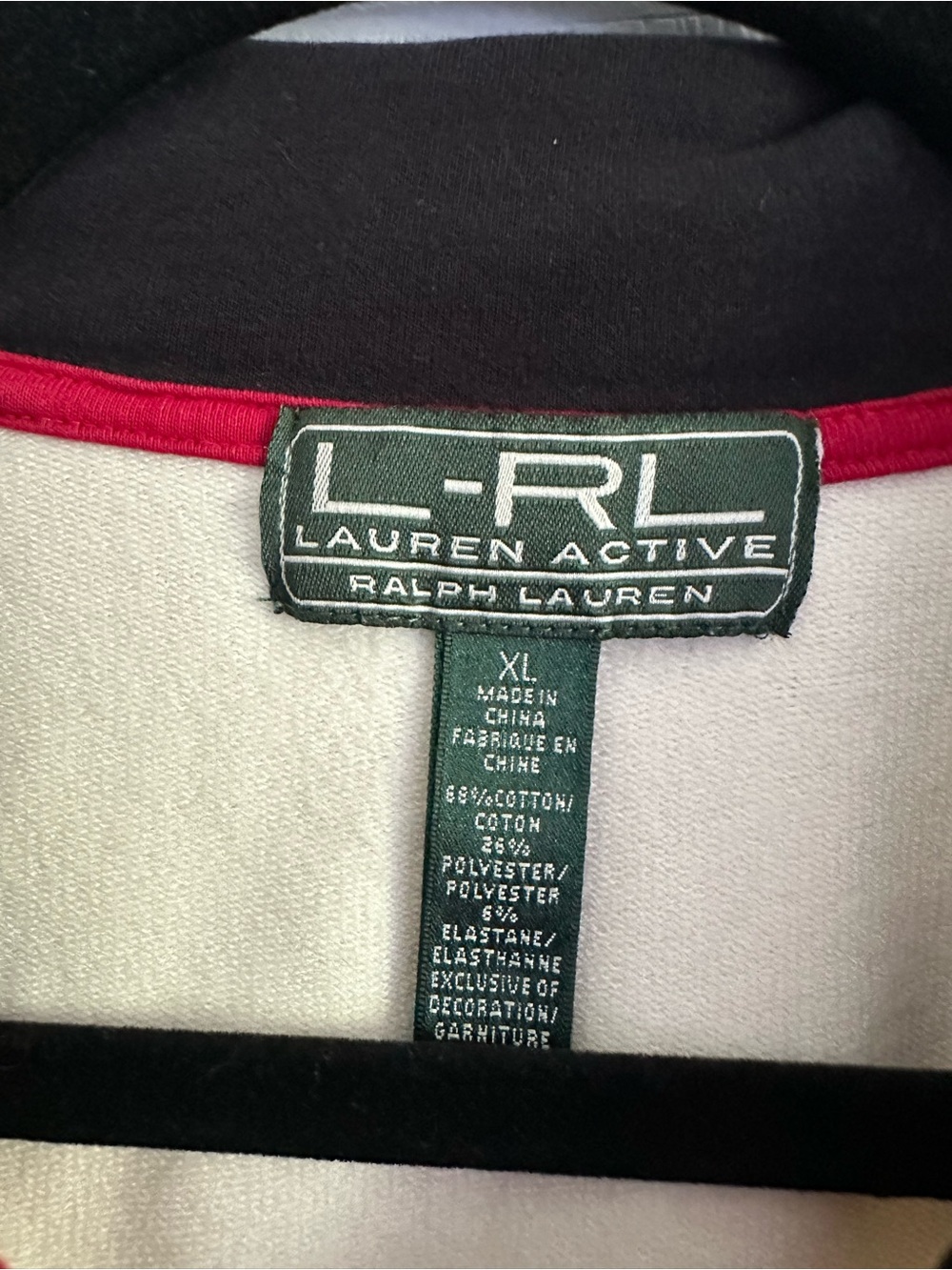 Size XL Lauren Ralph Lauren Women’s L-RL Active Colourblock Full Zip Jacket - Picture 7 of 8